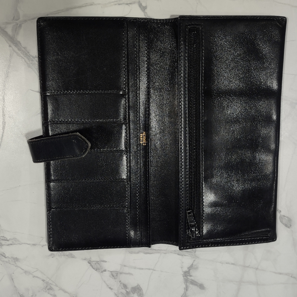Authentic Vintage Hermes Wallet - Picture 2 of 10